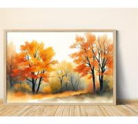 Puzzle Adulte 1200 Pièces Aquarelle d'arbre 75 x 50 cm Puzzles pour Adultes Jeu éducatif Puzzle Impossible Puzzles 1200 Pièces Adultes