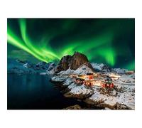 Puzzle Adulte 1200 Pièces Paysage D'Aurores Boréales 75 x 50 cm Puzzles pour Adultes Jeu éducatif Puzzle Impossible Puzzles 1200 Pièces Adultes