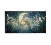 Puzzle Adulte 1312 Pièces Déesse de la Colombe Blanche 156x28cm Impossible Difficile Défiant, Puzzles pour Adultes Jeu éducatif Défi Jouets 1312 Pièces Puzzles pour Adultes, Créatif Cadeau z-19