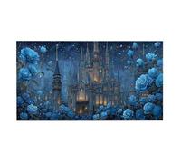 Puzzle Adulte 1312 Pièces Fleurs du château 156x28cm Impossible Difficile Défiant, Puzzles pour Adultes Jeu éducatif Défi Jouets 1312 Pièces Puzzles pour Adultes, Divertissement Créatif Cadeau z-90