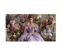 Puzzle Adulte 1312 Pièces La Belle Princesse 156x28cm Impossible Difficile Défiant, Puzzles pour Adultes Jeu éducatif Défi Jouets 1312 Pièces Puzzles pour Adultes, Divertissement Créatif Cadeau z-697