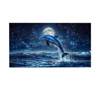 Puzzle Adulte 1312 Pièces L'océan des dauphins 156x28cm Impossible Difficile Défiant, Puzzles pour Adultes Jeu éducatif Défi Jouets 1312 Pièces Puzzles pour Adultes, Divertissement Créatif Cadeau z320