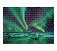 Puzzle Adulte 150 Pièces Aurore Verte 35 x 25 cm Puzzles pour Adultes Jeu éducatif Puzzle Impossible Puzzles 150 Pièces Adultes