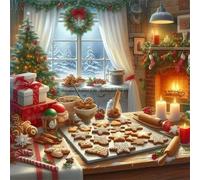 Puzzle Adulte 150 Pièces, Bricolage Puzzle Cuisine des Desserts, Puzzles Impossible 150 Pieces, Jeu de Famille Team Building, Cadeau pour Les Amants ou Les Amis, Unique Home Decor