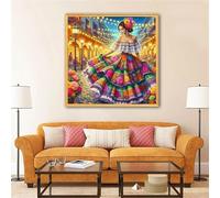 Puzzle Adulte 150 Pièces, Bricolage Puzzle Danseuse Paysage Nocturne, Puzzles Impossible 150 Pieces, Jeu de Famille Team Building, Cadeau pour Les Amants ou Les Amis, Unique Home Decor