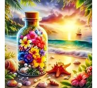 Puzzle Adulte 150 Pièces, Bricolage Puzzle Plage Mer, Puzzles Impossible 150 Pieces, Jeu de Famille Team Building, Cadeau pour Les Amants ou Les Amis, Unique Home Decor