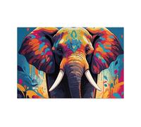 Puzzle Adulte 1500 Pièces Animaux Éléphants 87 x 57 cm Puzzles pour Adultes Jeu éducatif Puzzle Impossible Puzzles 1500 Pièces Adultes