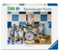 Puzzle Adulte 1500 pièces - Chatons dans la Cuisine