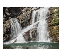 Puzzle Adulte 1500 Pièces, Décoration Intérieure-Cascade,rochers,Eau,embruns,Pierres 87x57cm