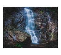Puzzle Adulte 1500 Pièces, Décoration Intérieure-Cascade,rochers,embruns,Pierres 87x57cm