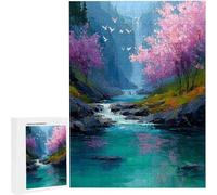 Puzzle Adulte 1500 Pièces Fleur OcéAn 87x57cm Puzzles pour Adultes Jeu éducatif Défi Jouets 1500 Pièces pour Enfants, Jigsaw de Bricolage Coloré pour la Décor de la Maison PjY3460 V-3
