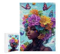 Puzzle Adulte 1500 Pièces Fleurs pour Femmes 87 x 57cm Puzzles pour Adultes Jeu éducatif Défi Jouets 1500 Pièces Puzzles pour Enfants, Puzzle de Bricolage Coloré pour la Décor de la Maison m-660