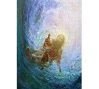 Puzzle Adulte 1500 pièces Jigsaw Jesus' Deliverance Challenge Puzzle Set Jeux éducatifs pour Enfants Cadeaux de Divertissement