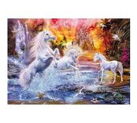 Puzzle adulte 1500 pieces - le monde des licrones blanches - collection fantastique - clementoni G