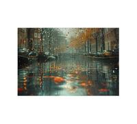 Puzzle Adulte 1500 Pièces Paysage Rue 87 x 57 cm Puzzles pour Adultes Jeu éducatif Puzzle Impossible Puzzles 1500 Pièces Adultes