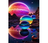 Puzzle Adulte 1500 Pièces Paysages Fantastiques 87 x 57 cm Puzzles pour Adultes Jeu éducatif Puzzle Impossible Puzzles 1500 Pièces Adultes