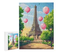 Puzzle Adulte 1500 Pièces Vue de la Tour Eiffel 87 x 57cm Puzzles pour Adultes Jeu éducatif Défi Jouets 1500 Pièces Puzzles pour Enfants, Puzzle de Bricolage Coloré pour la Décor de la Maison m-2