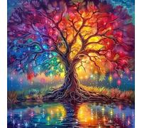 Puzzle Adulte 200 Pièces, Bricolage Puzzle Arbre Lumineux, Puzzles Impossible 200 Pieces, Jeu de Famille Team Building, Cadeau pour Les Amants ou Les Amis, Unique Home Decor