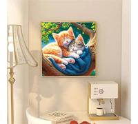 Puzzle Adulte 200 Pièces, Bricolage Puzzle Chat Qui dort, Puzzles Impossible 200 Pieces, Jeu de Famille Team Building, Cadeau pour Les Amants ou Les Amis, Unique Home Decor