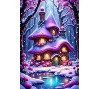 Puzzle Adulte 200 Pièces Lac Winter Cottage 35 x 25 cm Classique Puzzles Jeu Éducatif Défi Divertissement Créatif Puzzle 200 Pieces Adulte