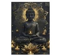Puzzle Adulte 2000 Pièces 100x70 cm Puzzles pour Adultes Jeu éducatif Défi Jouets 2000 pièces Puzzles pour Adulte Familial Parfait - Statue de Lotus Religieuse