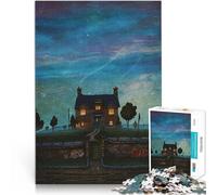 Puzzle Adulte 2000 pièces Après Les Heures Fabriqué en Carton pour Les 14 Ans et Plus Décoration d'intérieur Don d'œuvres d'art。Taille:70x100cm/27.5x39.3pouce