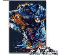 Puzzle Adulte 2000 pièces Braque Allemand à Poil Dur Art pour 14+ Jeu de défi Unique Jeux de Famille Cadeaux d'anniversaire de Noël 70x100cm