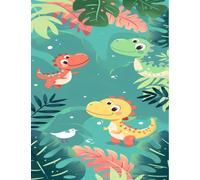 Puzzle Adulte 2000 Pièces Dinosaure Dessin Animé 100 x 70 cm Classique Puzzles Jeu Éducatif Défi Divertissement Créatif Puzzle 2000 Pieces Adulte