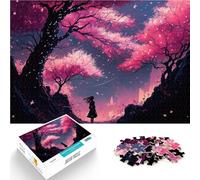 Puzzle Adulte 2000 pièces Entre Les Sakura Jouets addictifs pour Le défi de l'intelligence cérébrale Super Cadeau 70x100cm