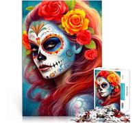Puzzle Adulte 2000 pièces Fille du Carnaval Jouets addictifs pour Le défi de l'intelligence cérébrale Idées Cadeaux 70x100cm