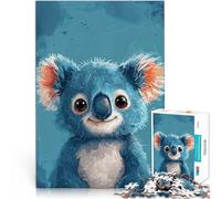 Puzzle Adulte 2000 pièces Joie du Koala Bleu Jouets addictifs pour Le défi de l'intelligence cérébrale Bon Cadeau 70x100cm