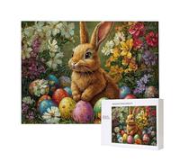 Puzzle Adulte 2000 Pièces Lapin oeufs colorés 100x70cm Impossible Difficile Défiant, Puzzles pour Adultes Jeu éducatif Défi Jouets 2000 Pièces Puzzles pour Adultes, Divertissement Créatif Cadeau u-791