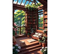 Puzzle Adulte 2000 Pièces Librairie Warmth 100 x 70 cm Classique Puzzles Jeu Éducatif Défi Divertissement Créatif Puzzle 2000 Pieces Adulte