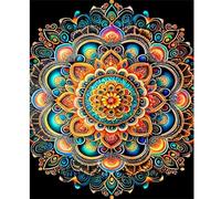 Puzzle Adulte 2000 Pièces Mandala 100 x 70 cm Puzzles pour Adultes Jeu éducatif Défi Jouets 2000 pièces Puzzles pour Adultes pour Jeux d'activités Familiales