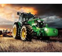 Puzzle Adulte 2000 Pièces Moissonneuse Agricole 100 x 70 cm Puzzles pour Adultes Jeu éducatif Défi Jouets 2000 pièces Puzzles pour Adultes pour Jeux d'activités Familiales
