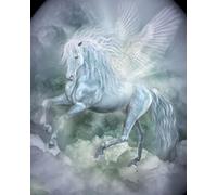 Puzzle Adulte 2000 pièces, Motif Cheval, Aquarelle, décoration Murale, Jouet éducatif, Jeu intellectuel, Cadeau pour garçon, 100 x 70 cm