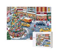 Puzzle Adulte 2000 Pièces Nouvelle année Street View 100x70cm Impossible Difficile Défiant, Puzzles pour Adultes Jeu éducatif Défi Jouets 2000 Pièces Puzzles pour Adultes, Créatif Cadeau u-840