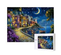 Puzzle Adulte 2000 Pièces Nuit vue sur la rue 100x70cm Impossible Difficile Défiant, Puzzles pour Adultes Jeu éducatif Défi Jouets 2000 Pièces Puzzles pour Adultes, Divertissement Créatif Cadeau u-889
