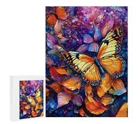 Puzzle Adulte 2000 Pièces Papillons Artisanat Cadeau Famille Puzzles Classique Hands on Game 3D Puzzle Jouet en Bois Moderne Art Mural Cadeau Unique Décoration Intérieur 100 x 70 cm H-288