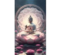 Puzzle Adulte 2000 Pièces, Pink Lotus Flower Zen Puzzles pour Adultes 100 x 70 cm, 2000 Puzzles pour Adultes Jeu éducatif pour Enfants et Débutants Cadeaux