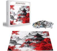 Puzzle Adulte 2000 Pièces Puzzle Automne Puzzles pour Adultes de Qualité Supérieure, Paysage Puzzles Classiques, DIY Jeu D'Intelligence De l'art de la Décoration Moderne Maison Jeu Cadeau Noël H-3794