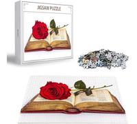 Puzzle Adulte 2000 Pièces Puzzle Rose Puzzles pour Adultes de Qualité Supérieure, Livre Puzzles Classiques, DIY Jeu D'Intelligence De l'art de la Décoration Moderne Maison Jeu 2025 Cadeau Noël H-4496