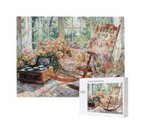 Puzzle Adulte 2000 Pièces Rocking Chair Machine à disques 100x70cm Impossible Difficile Défiant, Puzzles pour Adultes Jeu éducatif Défi Jouets 2000 Pièces Puzzles pour Adultes, Créatif Cadeau u-878