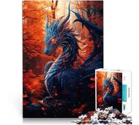 Puzzle Adulte 2000 pièces Sommeil du Dragon Jouets addictifs pour Le défi de l'intelligence cérébrale décoration Murale 70x100cm