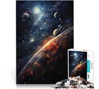 Puzzle Adulte 2000 pièces Œuvre d'art Cosmos Fait de Papier,pour Les 14 Ans et Plus Vacances à la Maison : Tuer Le Temps Collection d'artistes, Beaux-Arts。Taille:70x100cm/27.5x39.3pouce