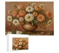 Puzzle Adulte 2000 Pièces Vase à Fleurs DIY Puzzle en Bois 100 x 70 cm Puzzles Divertissement créatif, Loisir, pour Adultes Jeu éducatif Défi Jouets Cadeaux pour Les fêtes Décor À La Maison G-311