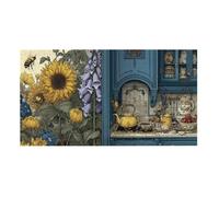 Puzzle Adulte 2444 Pièces Théière Florale de Cuisine 179x45cm Impossible Difficile Défiant, Puzzles pour Adultes Jeu éducatif Défi Jouets 2444 Pièces Puzzles pour Adultes, Créatif Cadeau z-113