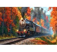 Puzzle Adulte 30 Pièces Train Jungle 25 x 20 cm Classique Puzzles Jeu Éducatif Défi Divertissement Créatif Puzzle 30 Pieces Adulte