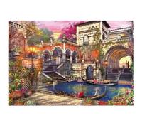 Puzzle Adulte 3000 Pieces Canaux Et Gondoles De Venise - Collection Paysage Romantique Italie - Educa Nouveaute