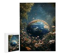 Puzzle Adulte 3000 Pièces La Terre 122 x 80cm Puzzles pour Adultes Jeu éducatif Défi Jouets 3000 Pièces Puzzles pour Adultes Enfants, Puzzle de Bricolage Coloré pour la Décoration de la Maison m-122